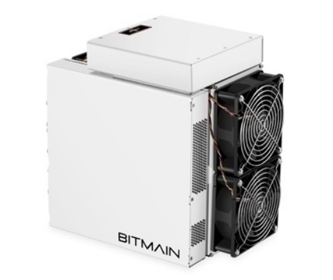 تستخدم مروحة الأنبوب المزدوج Bitcoin Miner Bitmain Antminer S17 Pro 56T