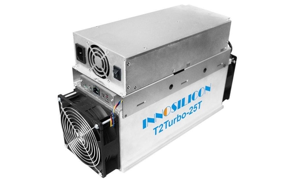1550W عامل منجم بيتكوين مستعمل Innosilicon T2T-25T لـ BTC / BCH
