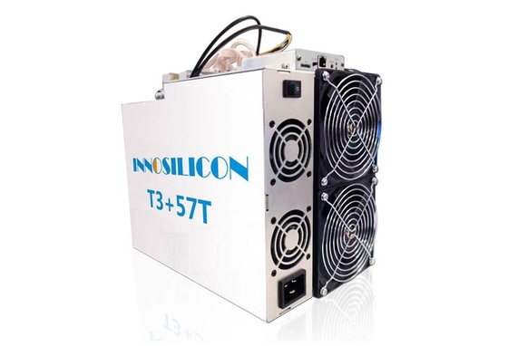 10.38kg Innosilicon T3 + 57T تستخدم اتصال إيثرنت من Bitcoin Miner