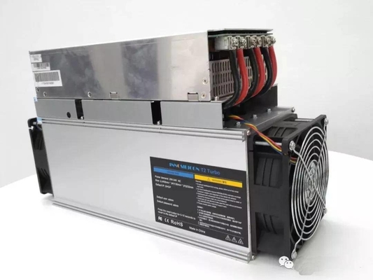 1240 واط Sha256 عامل منجم Asic مستعمل ، BTC Innosilicon T2t 24t 24TH